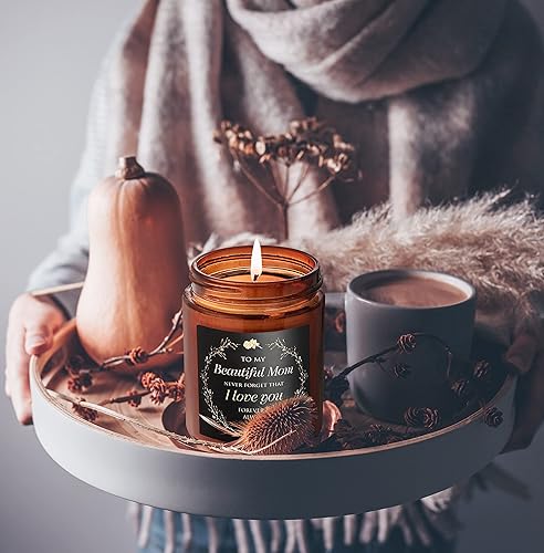 Miniatura 9 de Regalos de velas para mamá de hijo e hija, el mejor día de la madre, te amo, regalo de cumpleaños para ella, vela relajante de aromaterapia