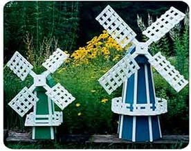 Woodcraft Project Paper Plan To Build Garden Windmill 2 Pack - Material Not Included