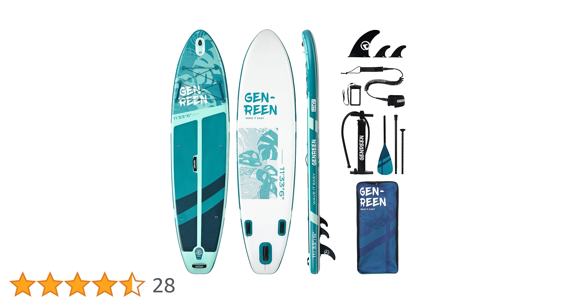 GENREEN スタンドアップパドルボード Amazon | GENREEN スタンドアップパドルボード パドルボード sup