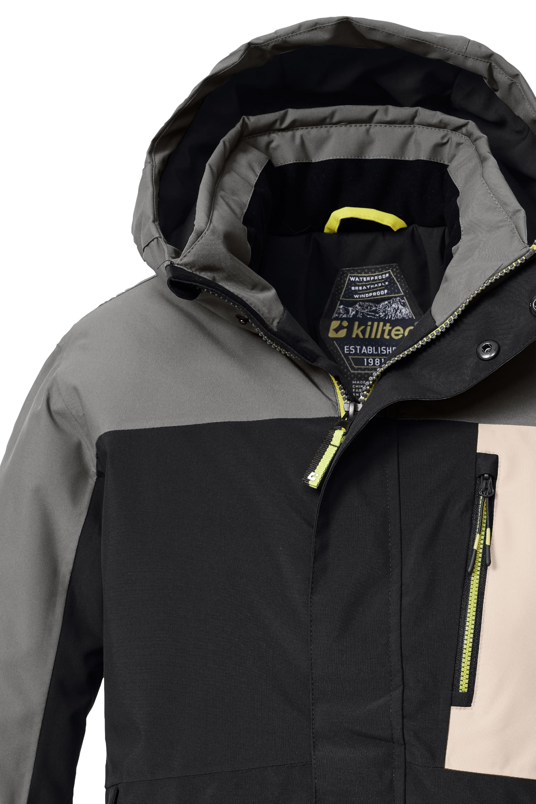 Killtec Ksw 200 Bys Chaqueta de esquí funcional con capucha protección nieve Niños