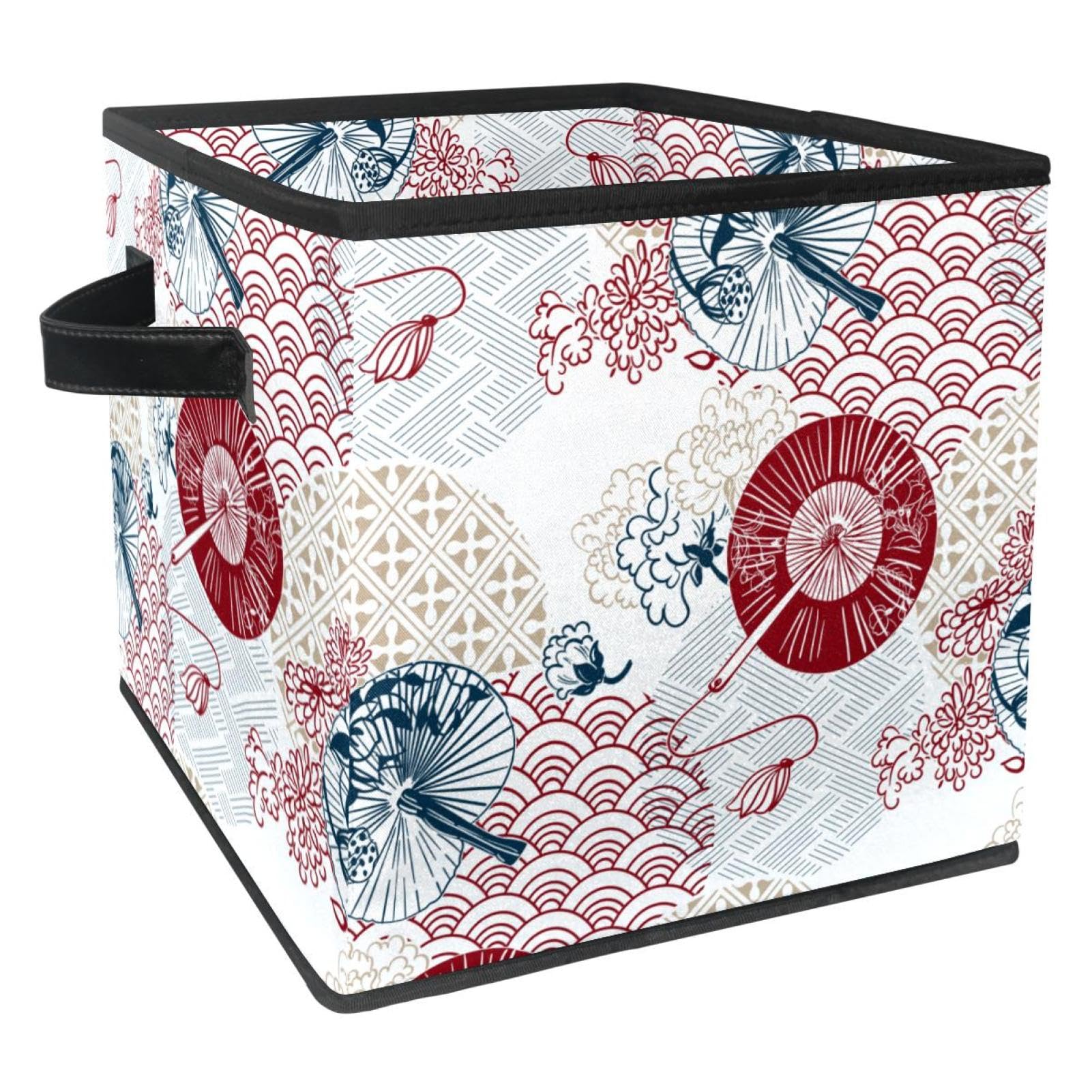 Panier de rangement en tissu pliable pour organiser les jouets et vêtements de la chambre