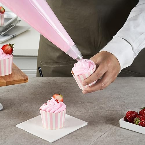 Miniatura 183 de Restaurantware Panificio Premium - Taza de papel Kraft de 10 onzas para hornear, tazas de papel para hornear, perfectas para magdalenas, cupcakes