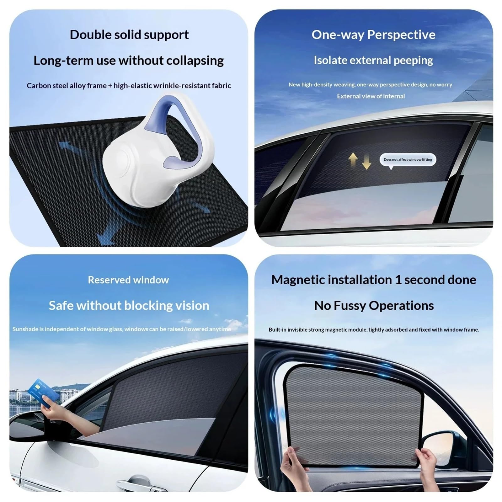 Per Changan Deepal G318 C318 Parasole Auto Finestrini Laterali | 2024 ~ 2026 Finestra Laterale Lucernario Parabrezza Protezione Da Sole