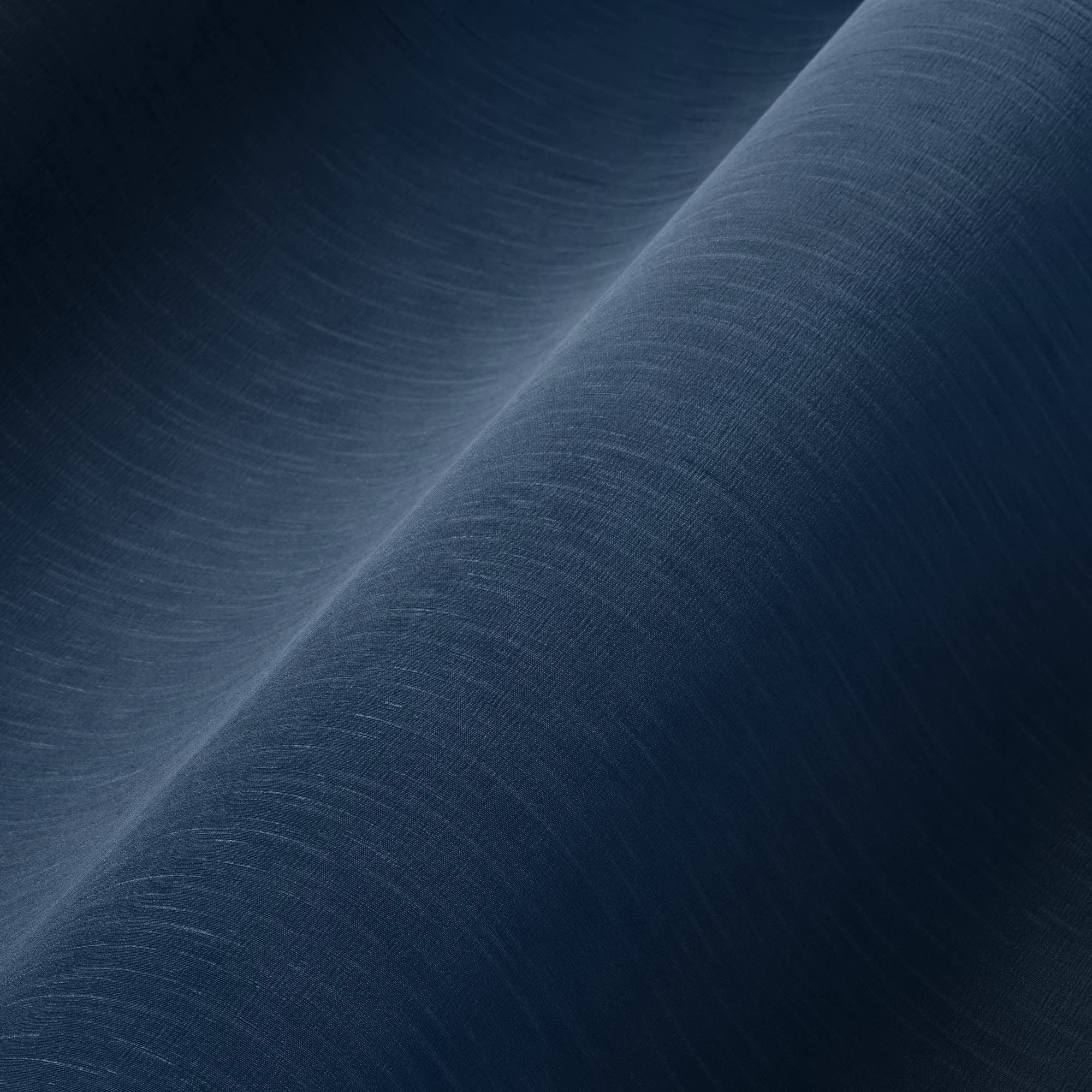 Papier peint intissé bleu foncé uni brillant clair 10,05 x 0,70 m A.S. Création 383832