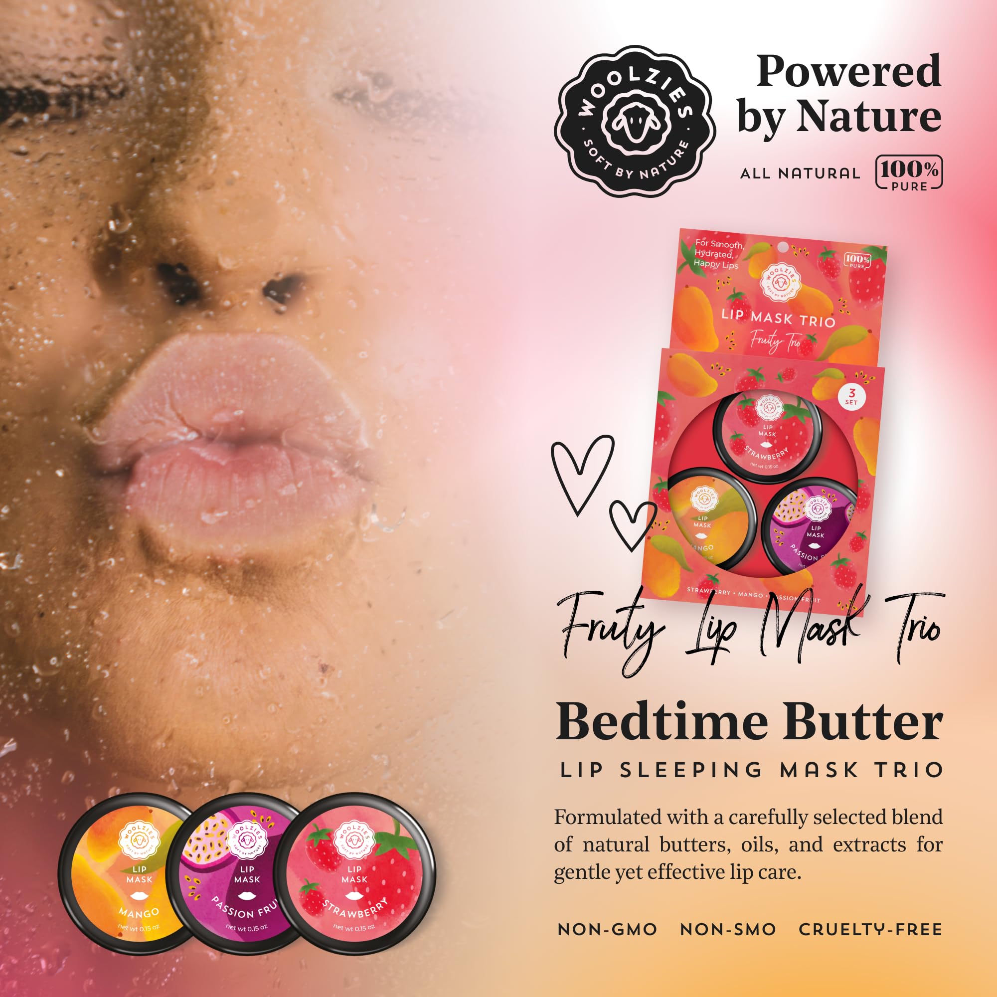 Amazon.com : Overnight Lip Sleeping Masks Trio - Set of 3 All