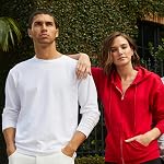 Hanes Mens Essentials Long-Sleeve T-Shirt, Crewneck Cotton T-Shirts for Men, 2-Pack