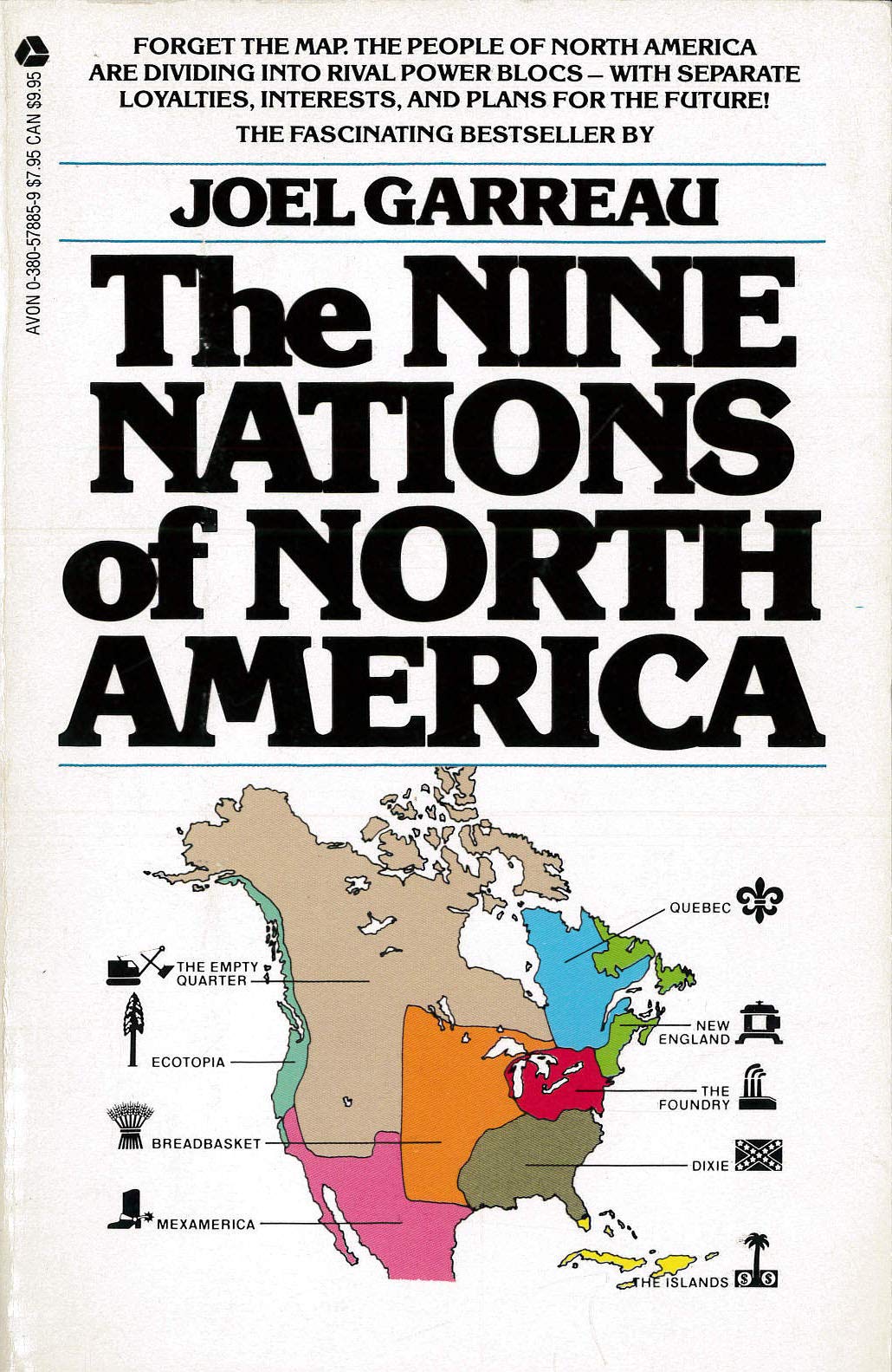 The Nine Nations of North America cover
