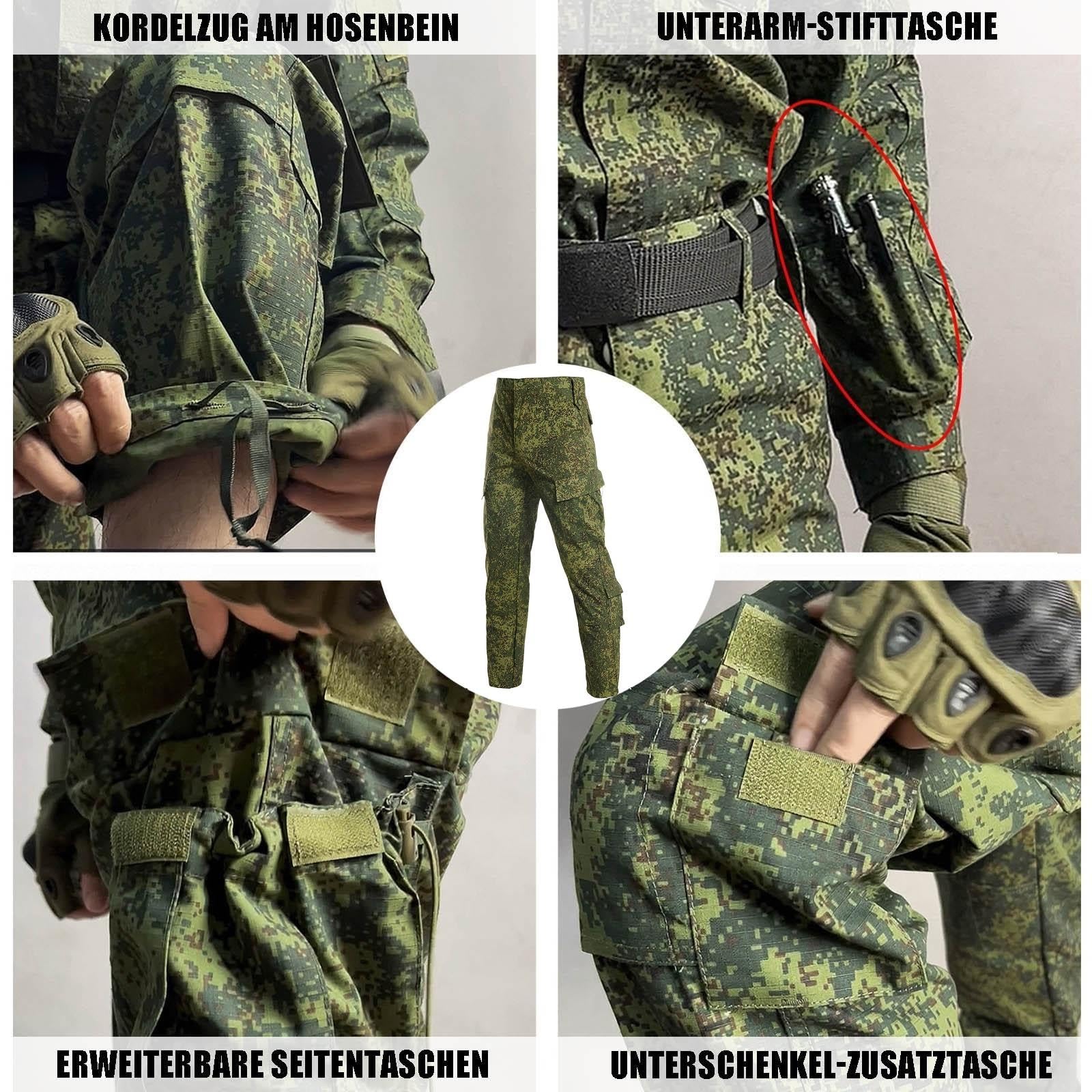Rosyjski taktyczny mundur maskujący, męska kurtka na wiosnę i jesień