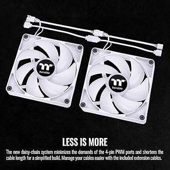 Amazon.com: Thermaltake CT120 ARGB Sync PC Cooling Fan White