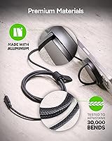 Vista 7 de Mophie 15W Wireless Charging Pad with Kickstand - MagSafe and Qi2 Compatible for iPhone 17/16/15/14/13/12, AirPods Pro (2nd & 3rd Gen), Compact