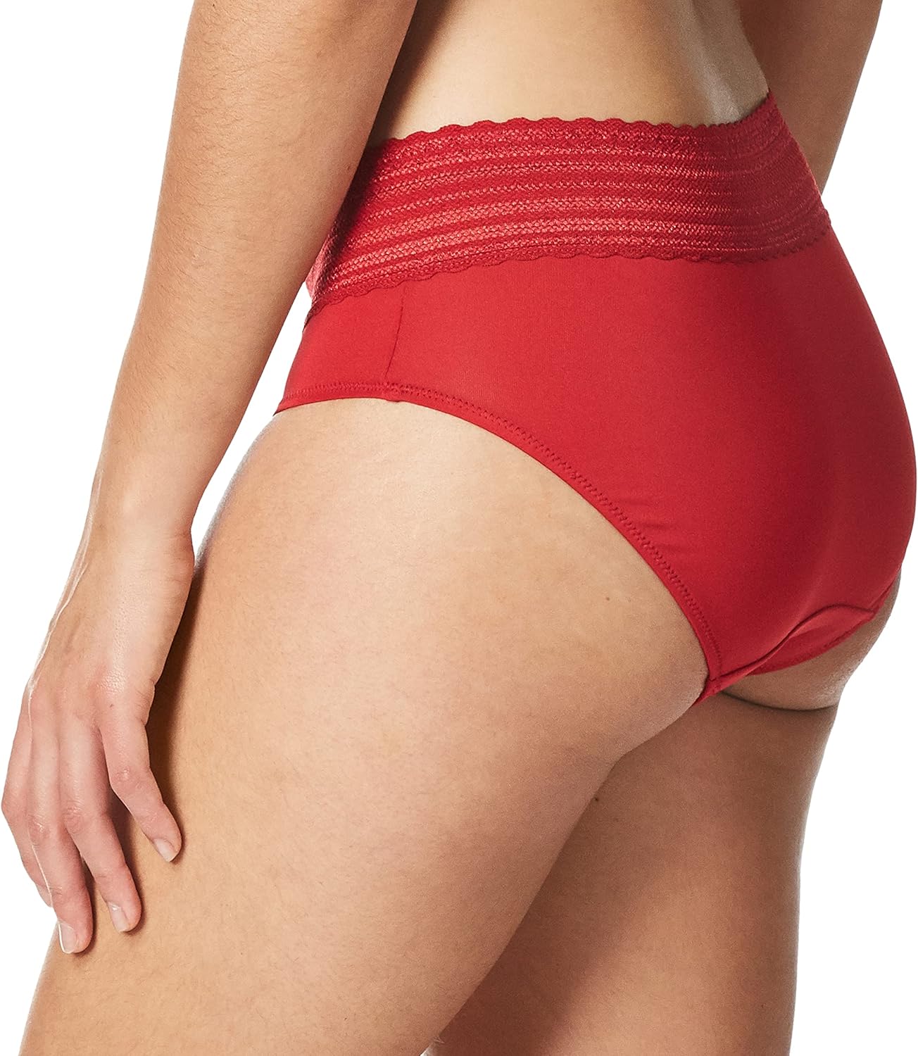 Warner's womens No Pinching No Problems Dig-free Comfort Waist With Lace Microfiber Hipster 5609j - Image 4