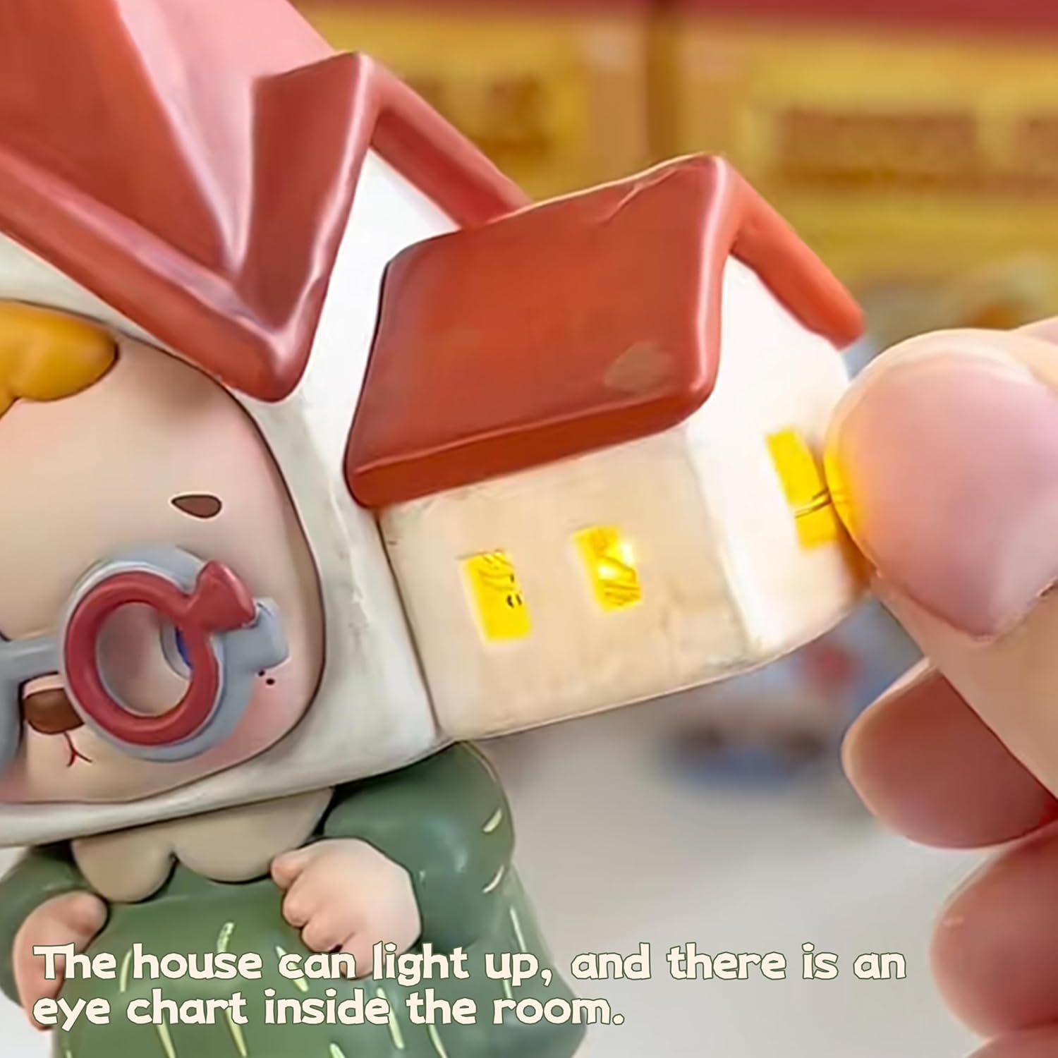 POP JOY Blindbox Figure Toy House of Memories Series Toy PVC Mini Figure Childhood Memory Design Collectibles Cute Design Figure Comfort Cute Festival Holidays 3+ Single Box
