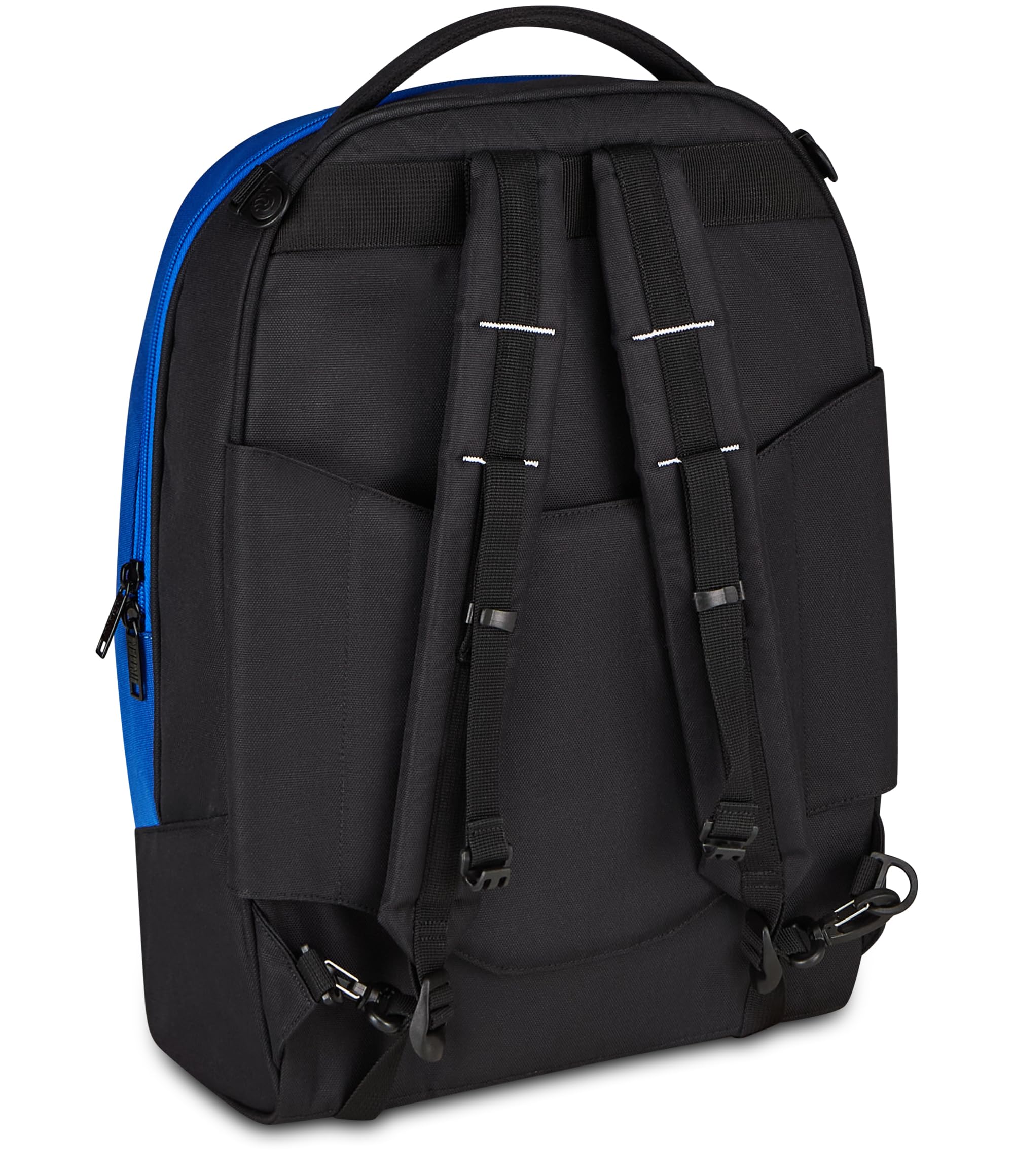 Seven Trolley Scuola Jack 3 Ruote Inter, Blu, 33 L, Scomponibile, Cross-over System, 3 in 1, Uso Zaino, Tasca frontale, Scuola elementare e media, Bambino, Ragazzo, Calcio, Prodotto ufficiale