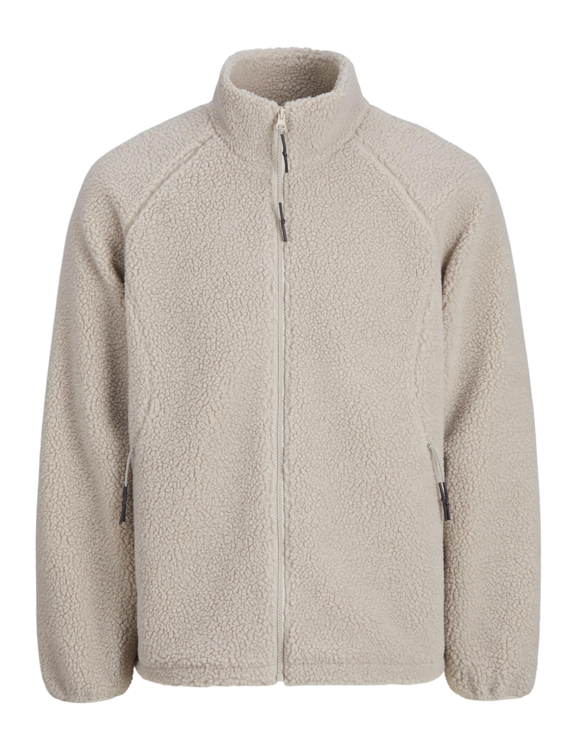 JACK & JONES Male Fleece Jacket, Chateau Gray, M