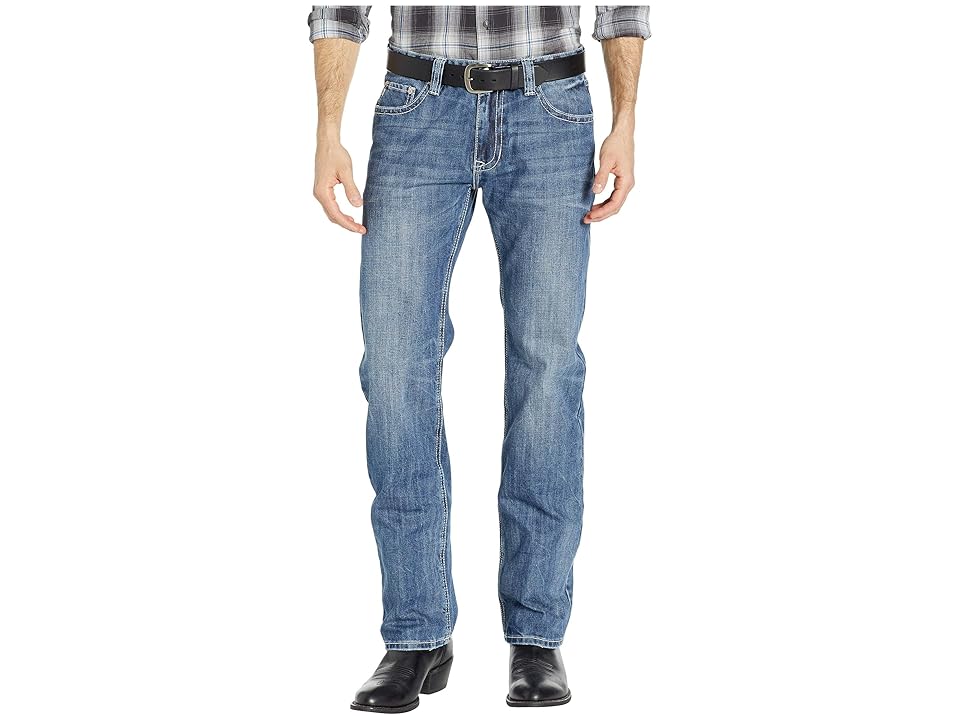 

Rock and Roll Cowboy Revolver Slim in Medium Vintage M1R9273 (Medium Vintage) Men's Jeans, Blue