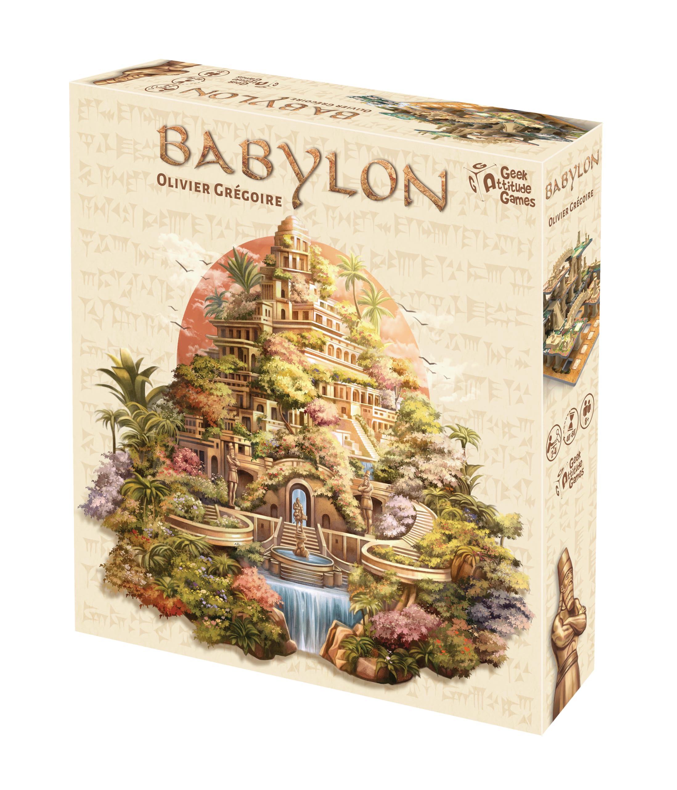 Synapses Games | Babylon | Family Strategy Board Game | 3D Tile Placement | 2 to 4 Players | 60 Minutes | Ages 8+ - Image 2