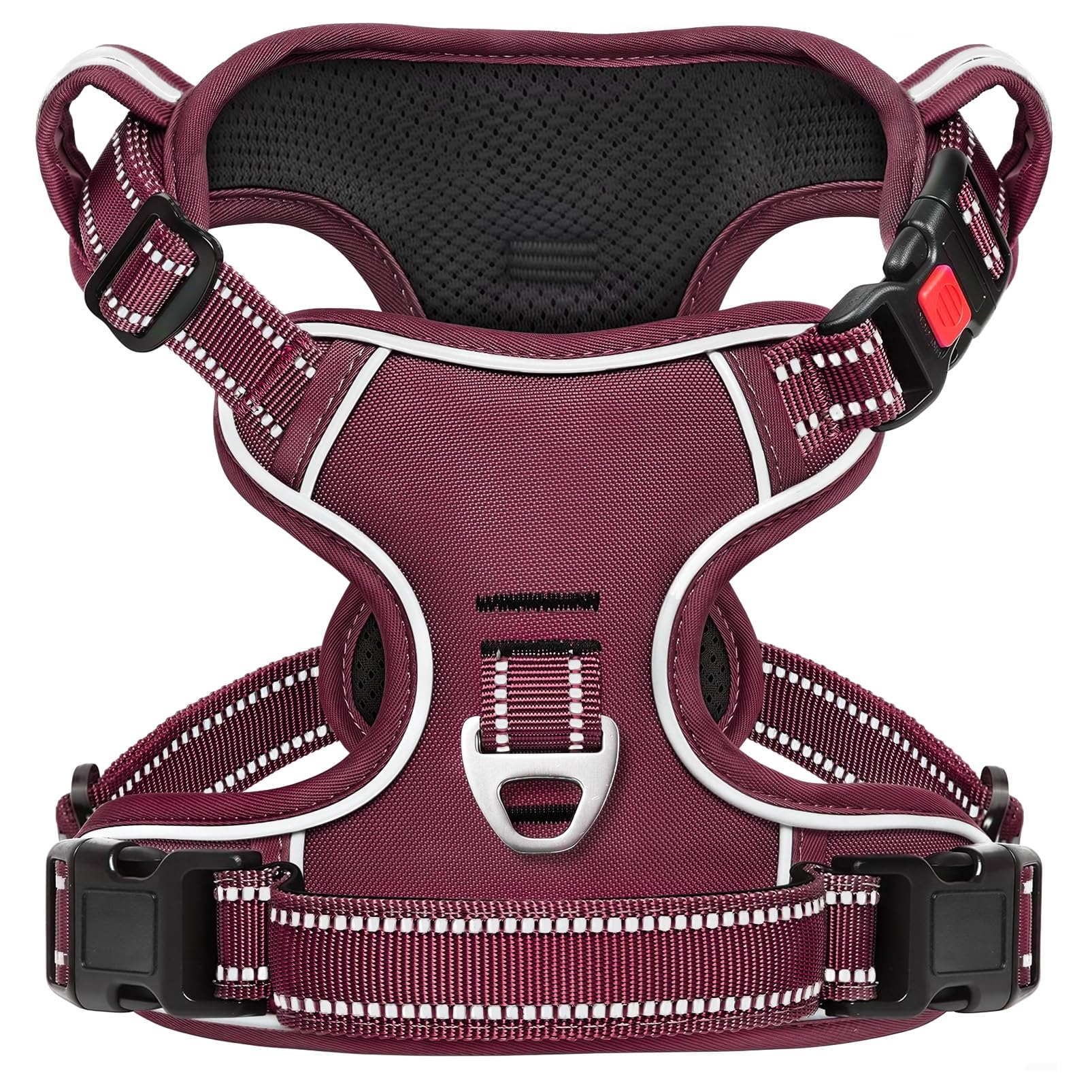 Timos Dog Harness, No Pull for Large Dogs, Neck Release, Easy On & Off