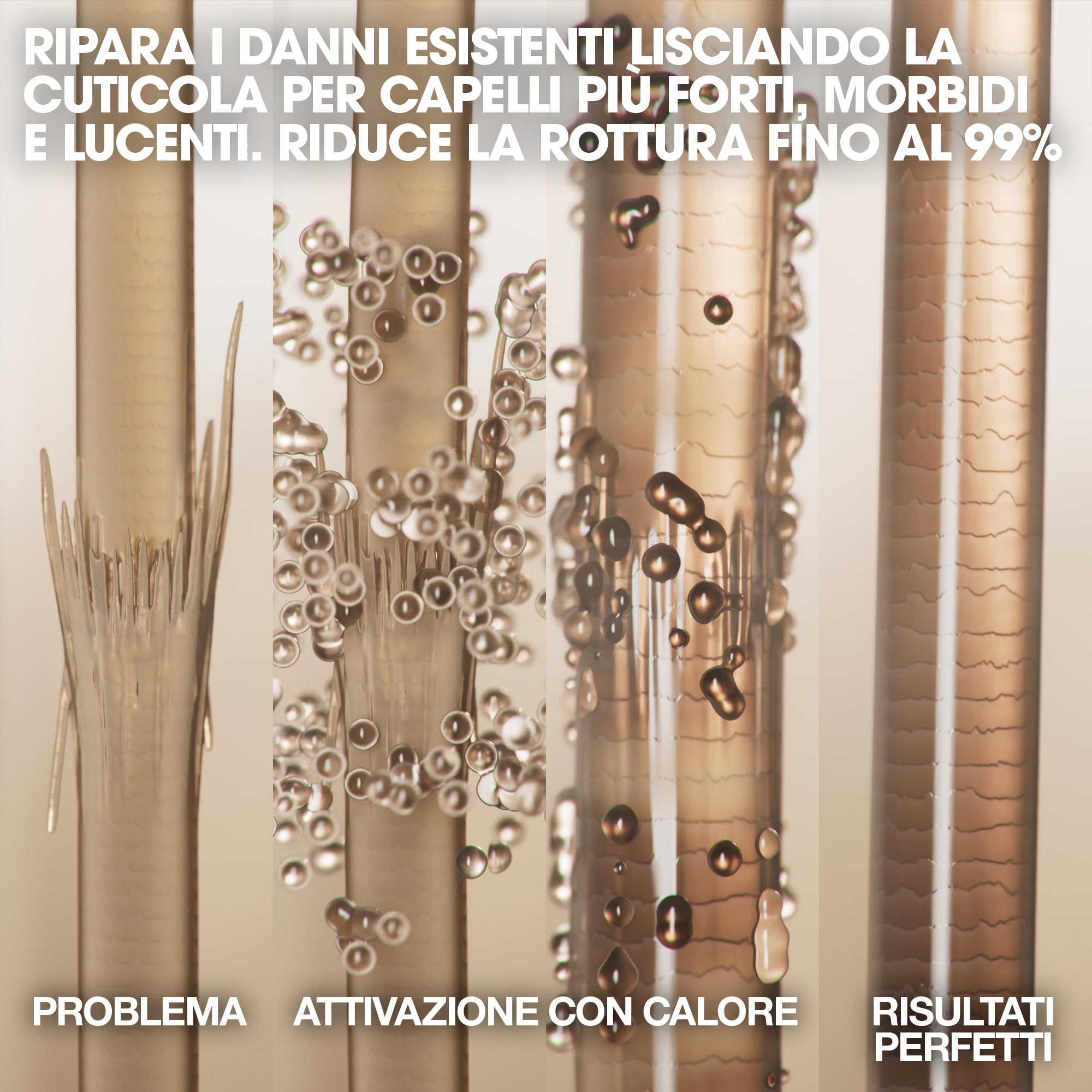 ghd Rehab Damaged Hair Repairer Trattamento senza risciacquo attivato dal calore per riparare & proteggere 95 ml