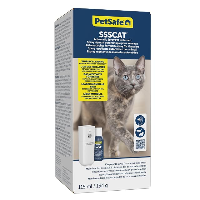 Foto 7 de 7 de PetSafe SSSCAT - Spray Repelente Automático de Perros y Gatos, Repelente Activado por Sensor de Movimiento…
