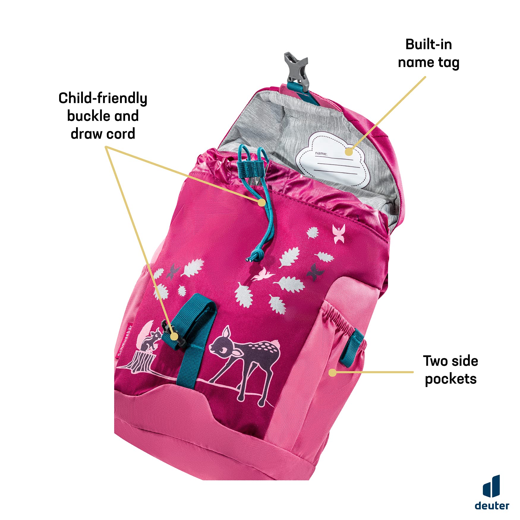 Deuter Schmusebar Kid's Backpack for School and Hiking- | B2B