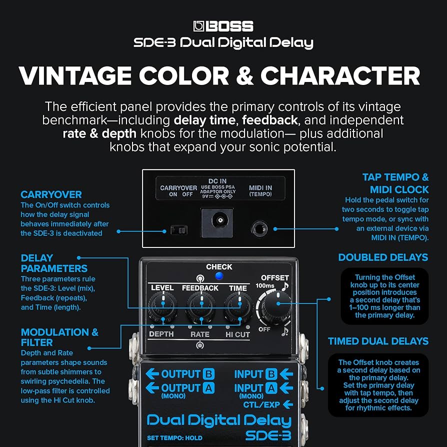 BOSS / SDE-3（保証期間内） BOSS / SDE-3（保証期間内）