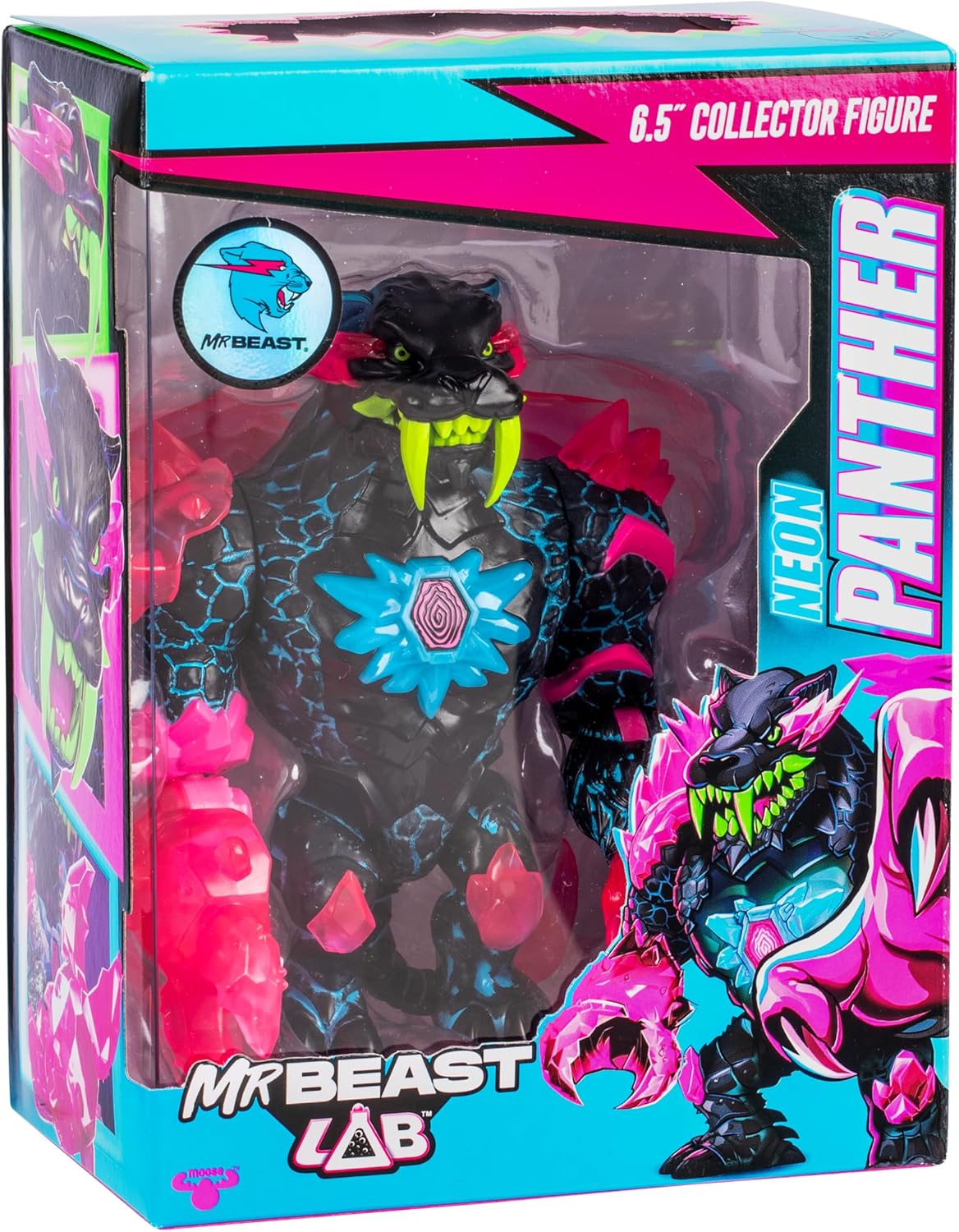 MrBeast Lab W2 Collector Figure Neon Panther - Image 2