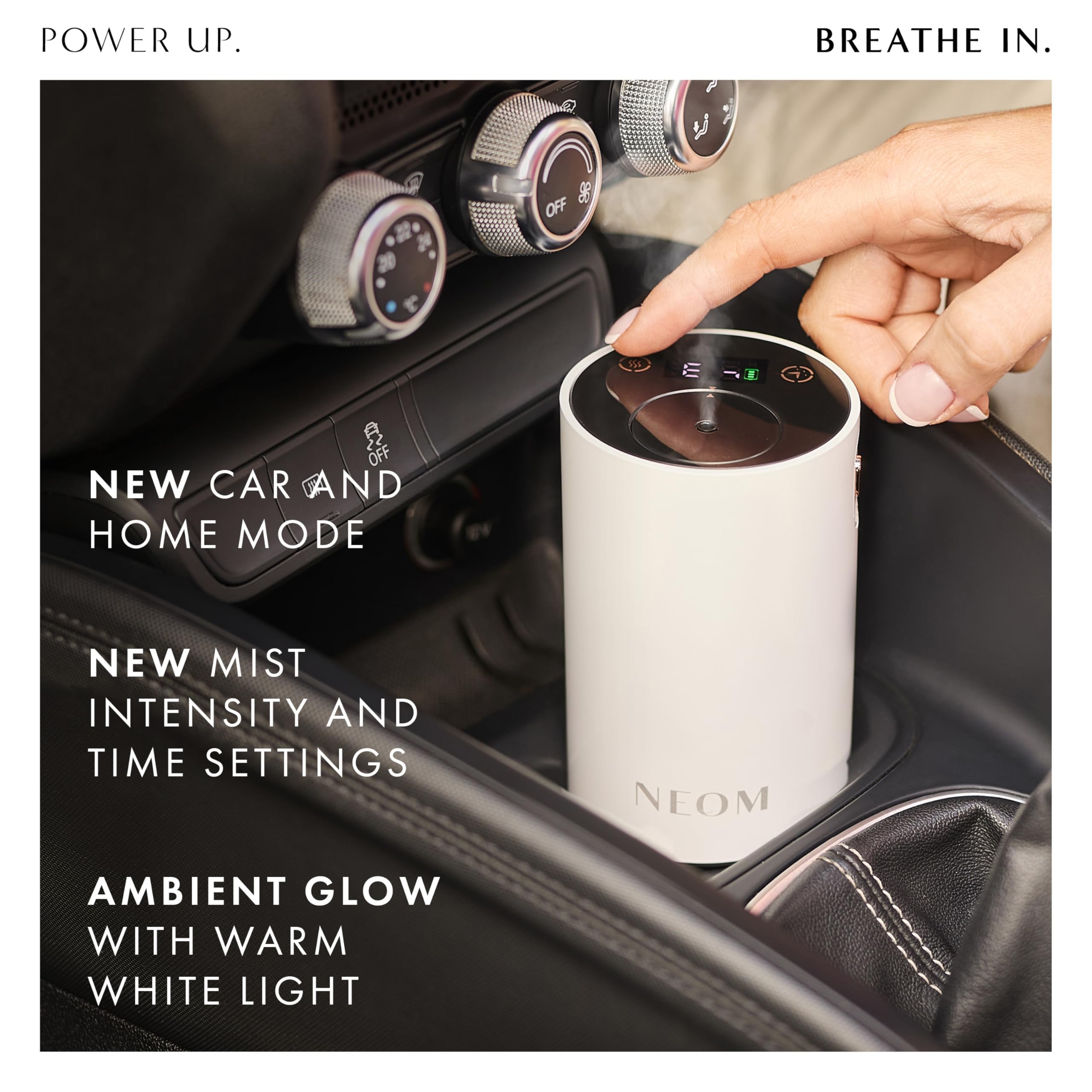 NEOM Wellbeing Pod Mini+ Diffuseur d'huiles essentielles sans eau Blanc