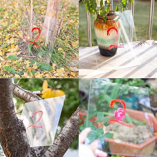 Miniatura 7 de Paquete de 6 hojas de plexiglás transparentes de 8 x 10 x 0.04 pulgadas, láminas finas de plexiglás PET para proyectos de manualidades, láminas de