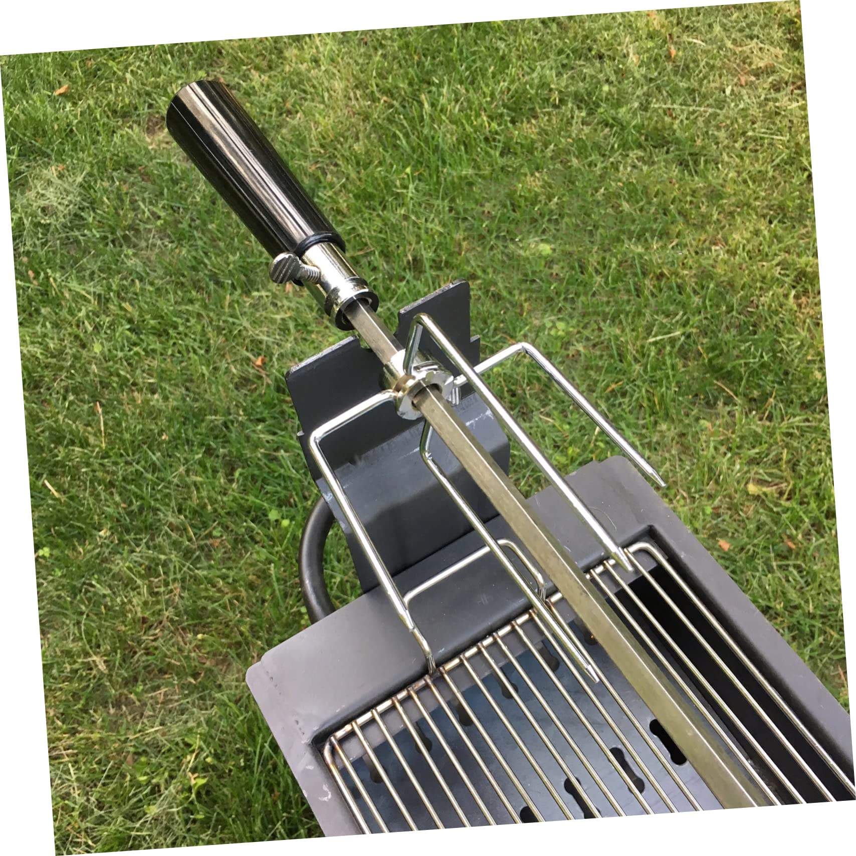 Mipcase 2piezas Tenedores De Barbacoa De Acero Inoxidable Para Asar Carne Accesorios Para Barbacoa Jardín