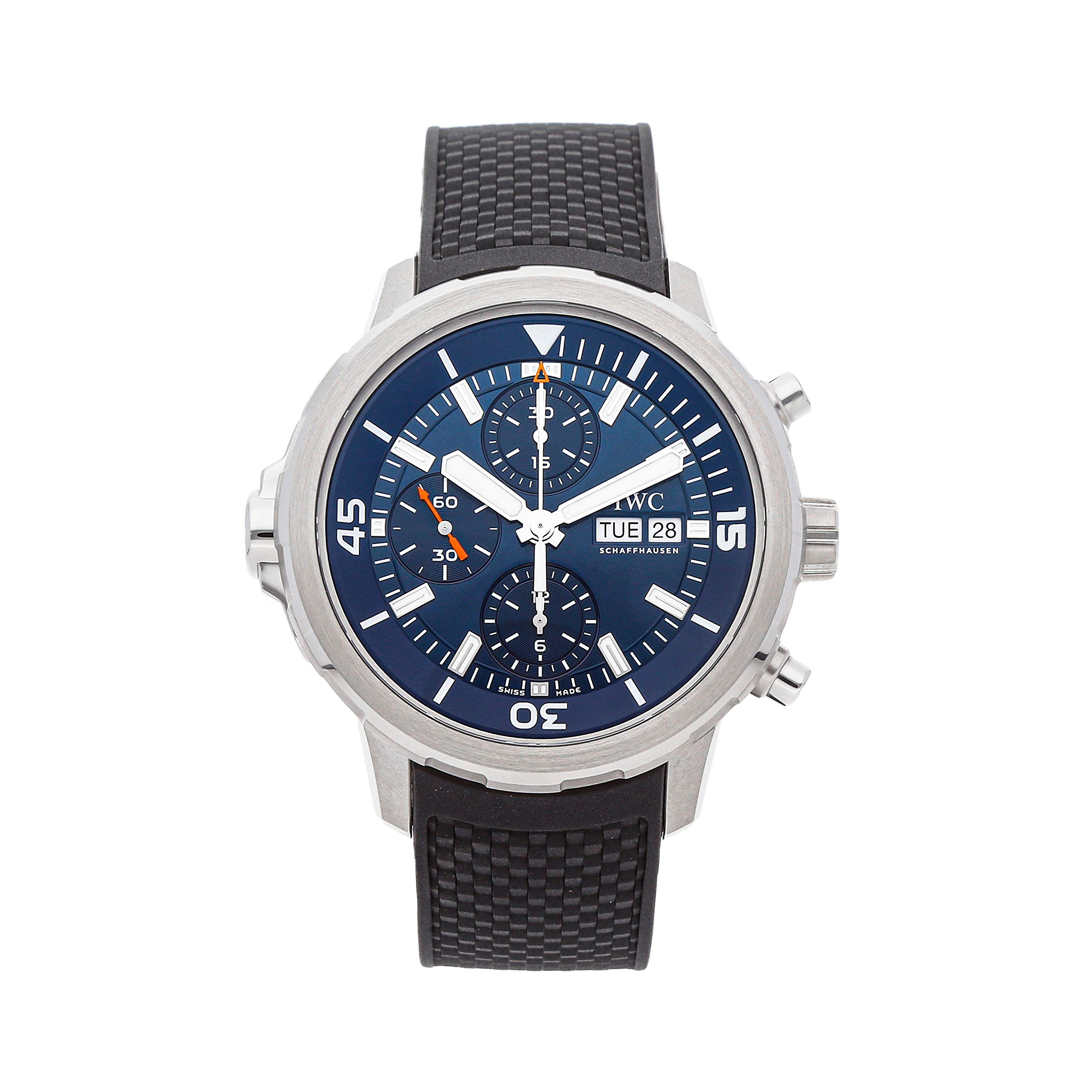 Aquatimer Mechanical (Automatic) Blue Dial Mens Watch IW3768-05 (Certified Pre-Owned)