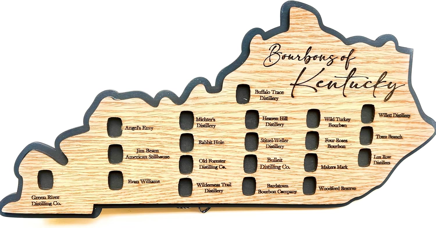 Bourbon Trail Map Bourbons of Kentucky