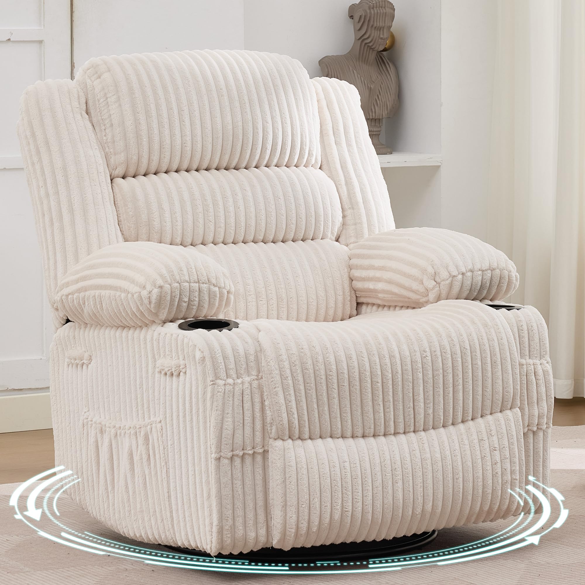Photo 1 of ***TRUCK/TRAILER PICKUP ONLY, DOESNT RECLINE*** Garvee Rocking Recliner Chair