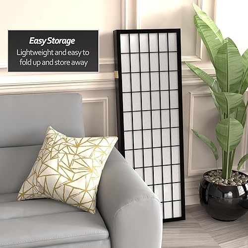 Miniatura 79 de Pantalla Shoji para ventana corta de 4 pies - Natural - 6 paneles Natural,Negro -,Rosewood,Nuez,Miel,Blanco,https://www.amazon.com/dp/undefined