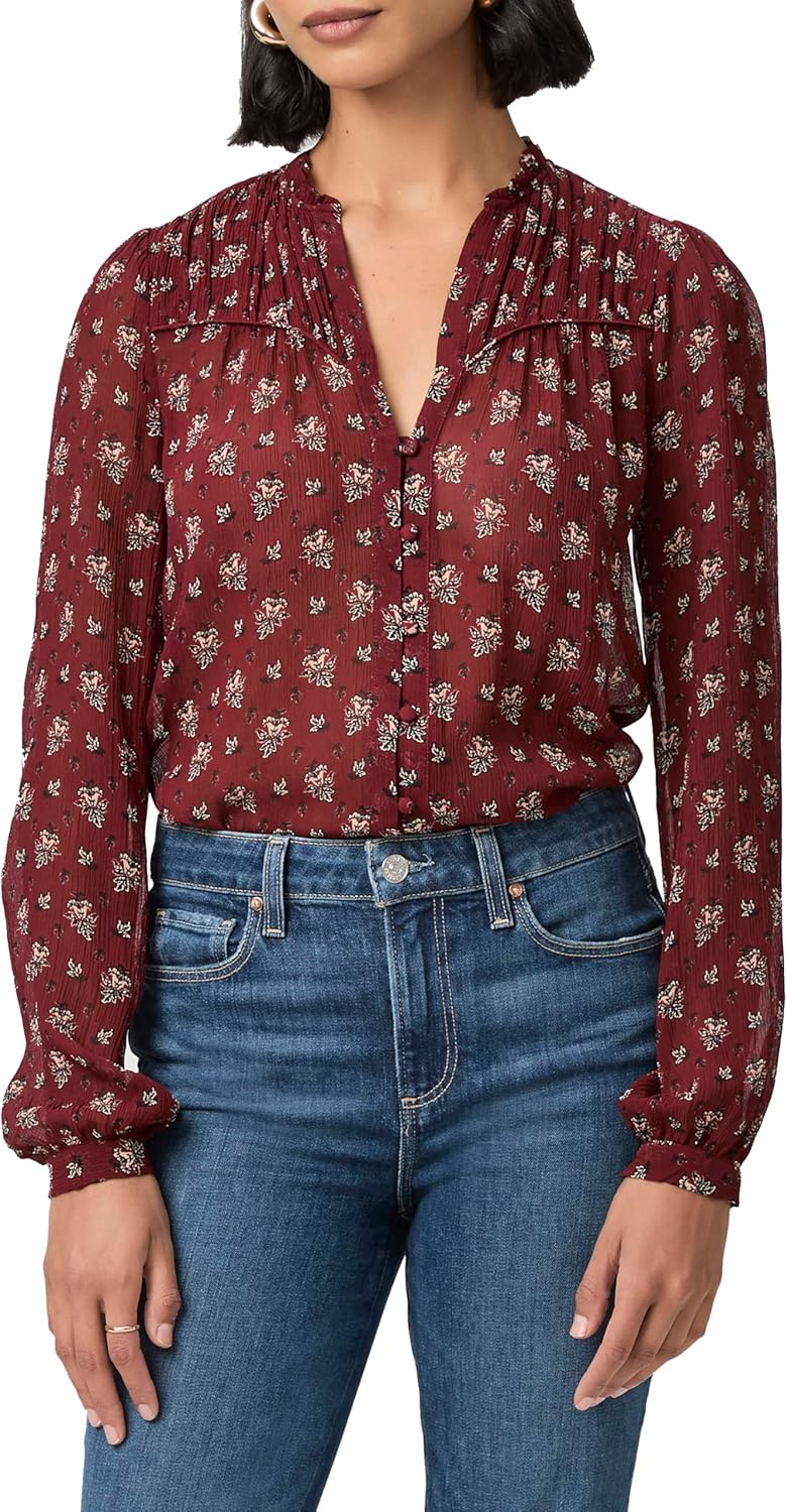 Paige Womens Monika Blouse