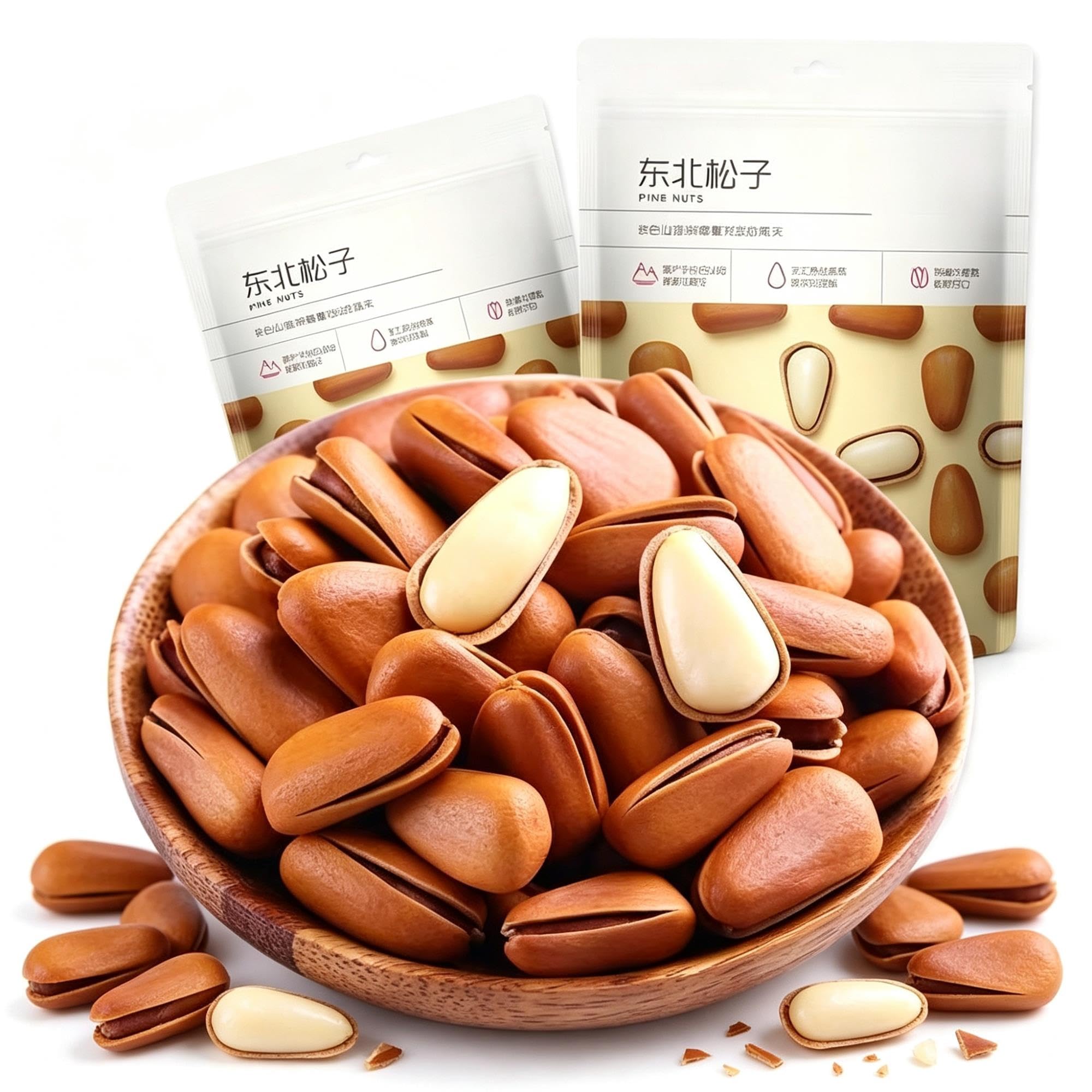 Pinoli Tostati 100g x2 Buste Easy-Peel