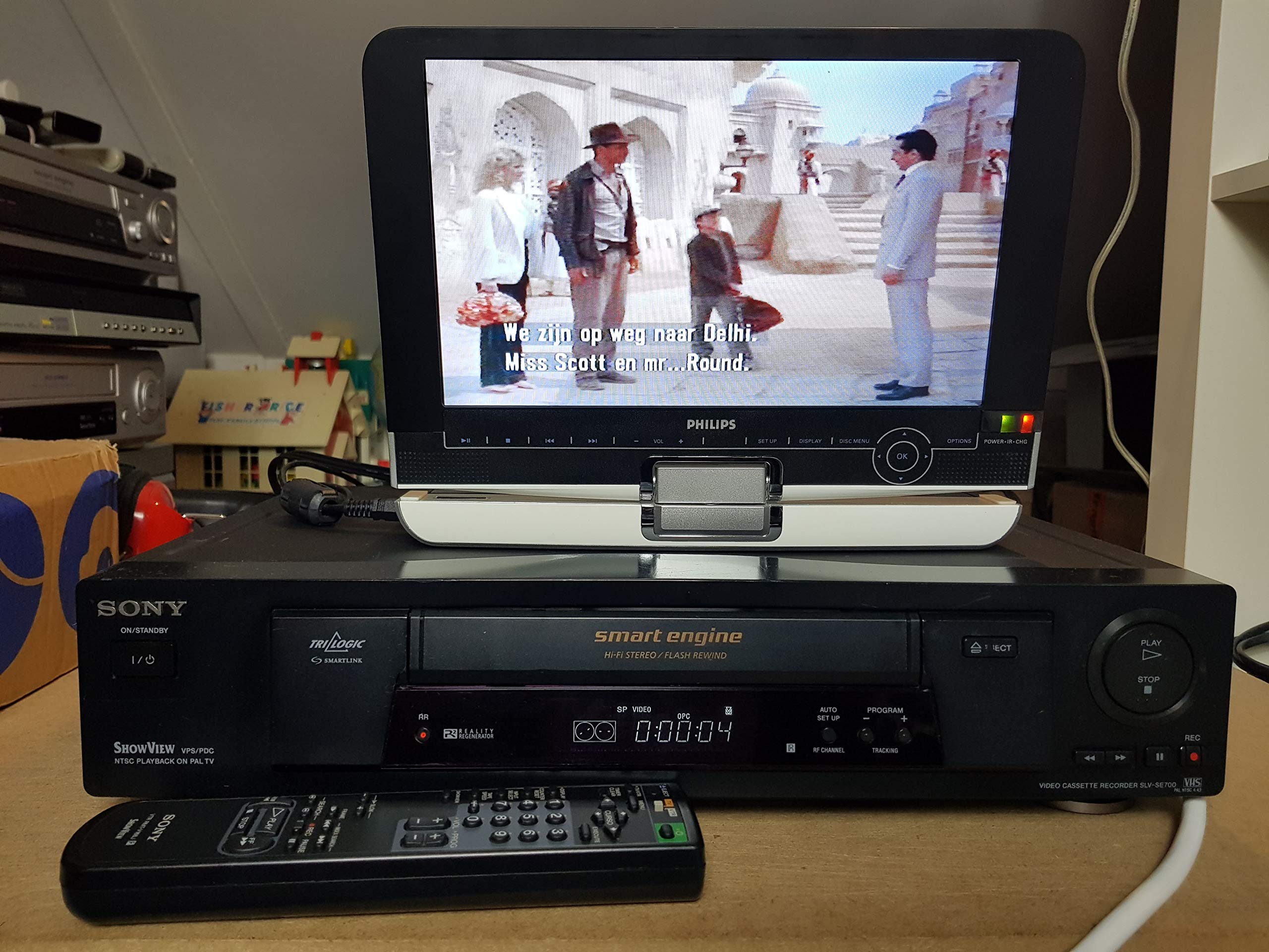 Sony SLV-SE700 VHS-Videorekorder schwarz