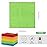 SINLAND Microfiber Dish Cloth for Washing Dishes Rags Best Kitchen Washcloth Cleaning Cloths 5 Color Assorted 12Inchx12Inch 10 Pack