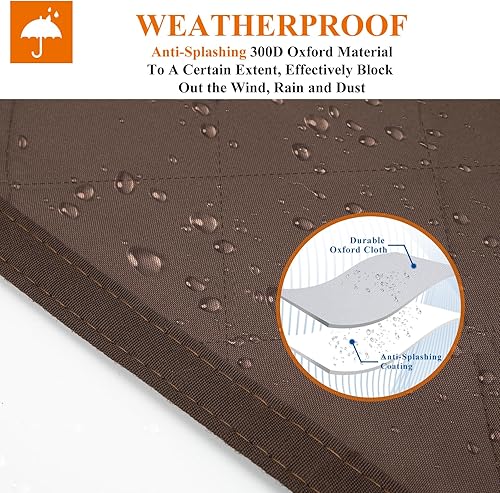 Miniatura 3 de MAGZO Cortina magnética con aislamiento térmico para puerta, se adapta a puertas de 36 x 80 pulgadas, tela Oxford mejorada rellena de algodón de