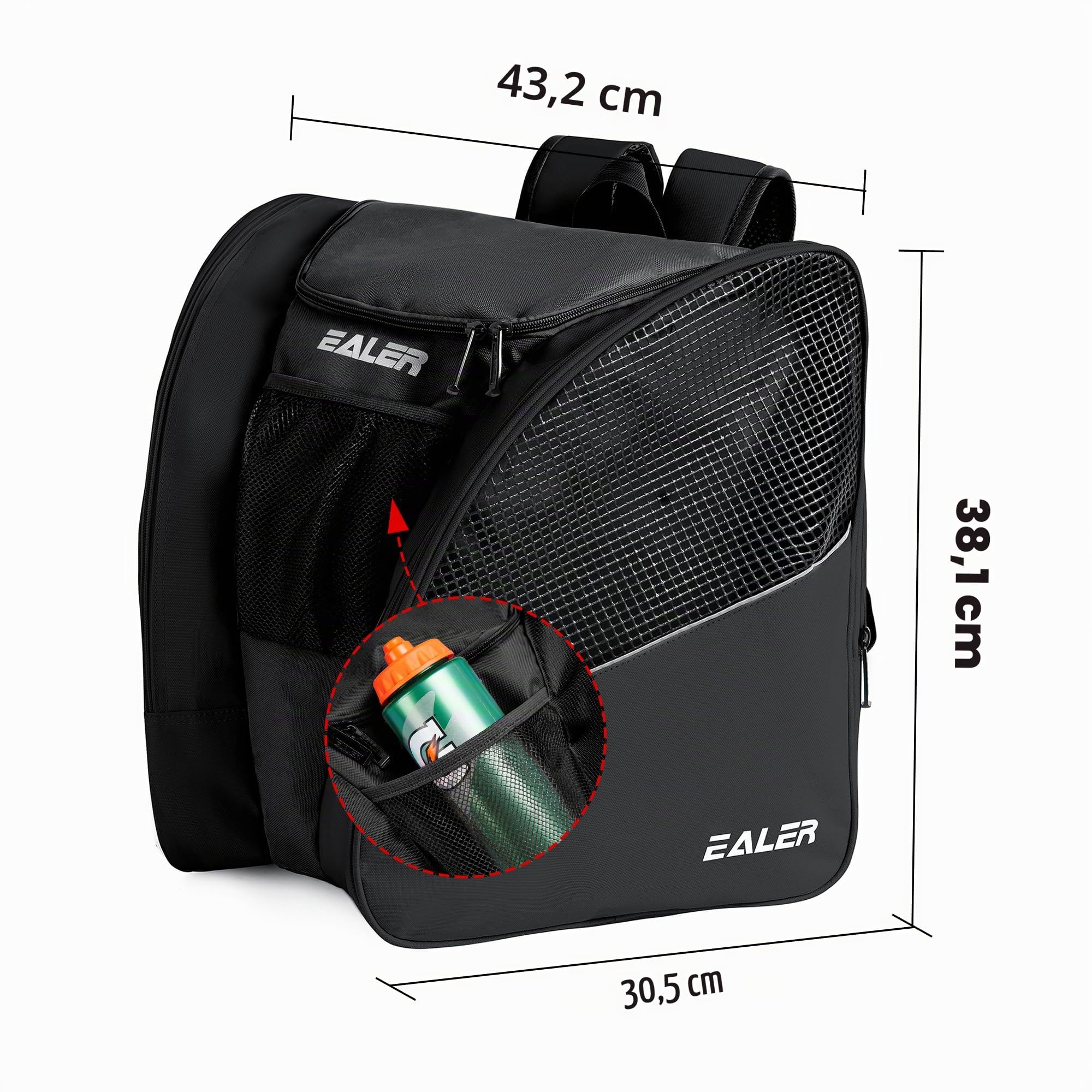 EALER SBH202 Schlittschuhtasche Schlittschuh-Rucksack
