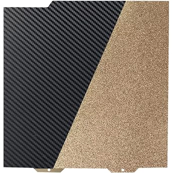 IdeaFormer Flexible PET PEI Printing Plate for Bambu Lab A1 Mini Double-Sided Carbon Fibre PET + Textured PEI Spring Steel Print Bed Plate 184 x 184 mm for Bambu A1 Mini 3D Printer