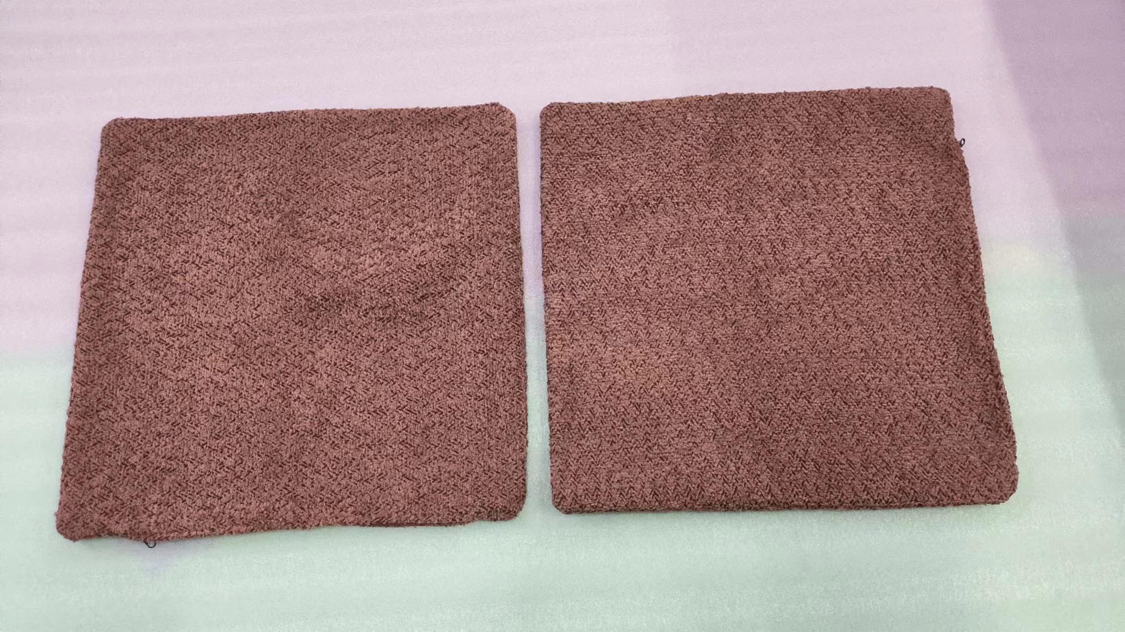 Sofa Couch couches sectional Sofas for Living Room loveseat Sofa 17X17 Pillowcase Set of 2 Brown