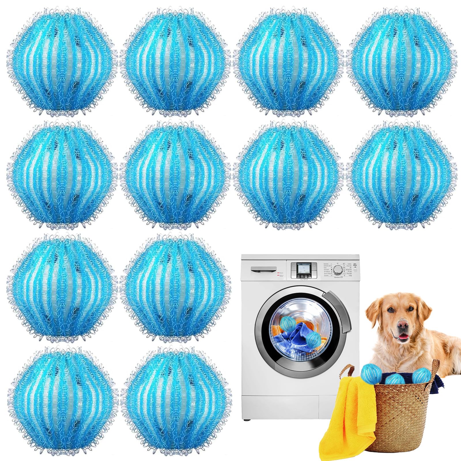 WOLMIK Pet Hair Remover for Laundry