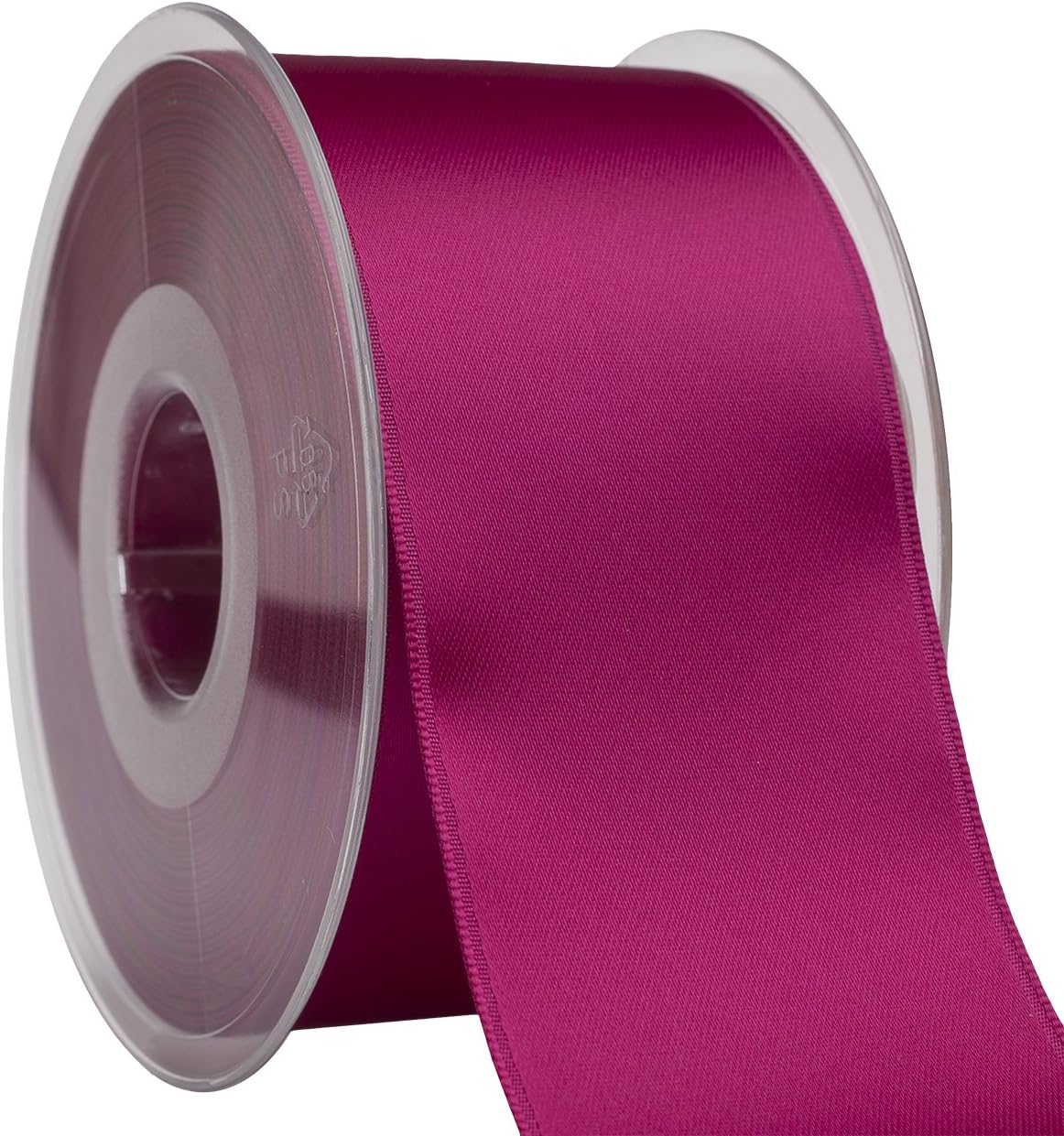 Morex Ribbon 03550/25-439 DF Swiss Satin Ribbon 2" X 27 YD Misty Mauve Ribbon for Gift Wrapping, Birthday Gift Cards, Satin Dress for Women, Silk Ribbons for Crafts, Wedding Gifts for Couple