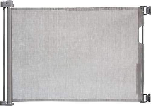 Miniatura 8 de Carlson - Puerta retráctil extra ancha para mascotas, se expande hasta 50 pulgadas de ancho, fácil de instalar, incluye plantilla de instalación,