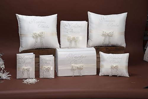 Miniatura 5 de A&amp;C Quinceañeras and More Wedding accessories Pillow set, Wedding Album Wedding Guest book Wedding Pillow Cojines de boda Our Wedding Pillows 2207