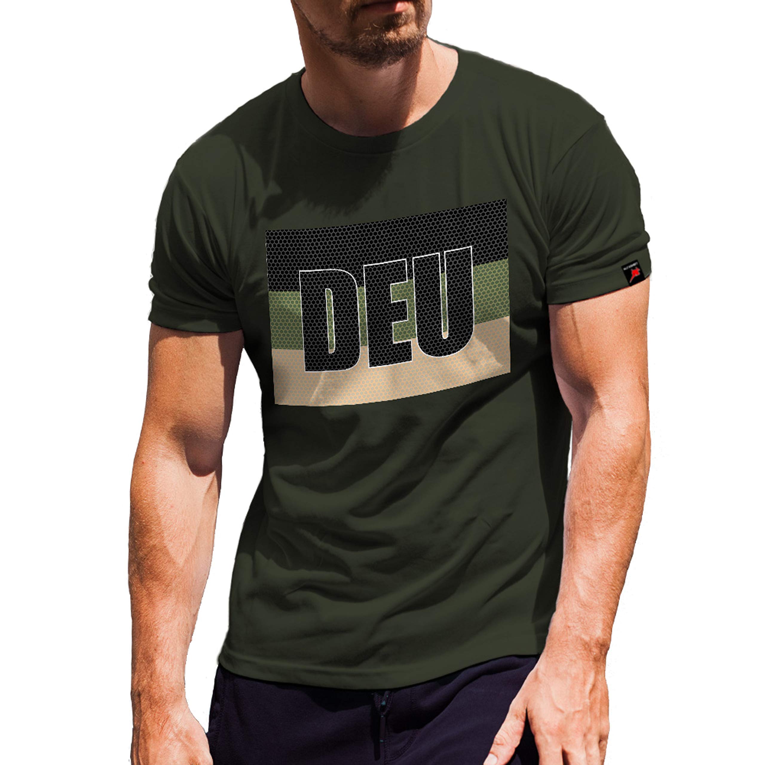 Filet de camouflage allemand Copytec 31100 DEU militaire vert large