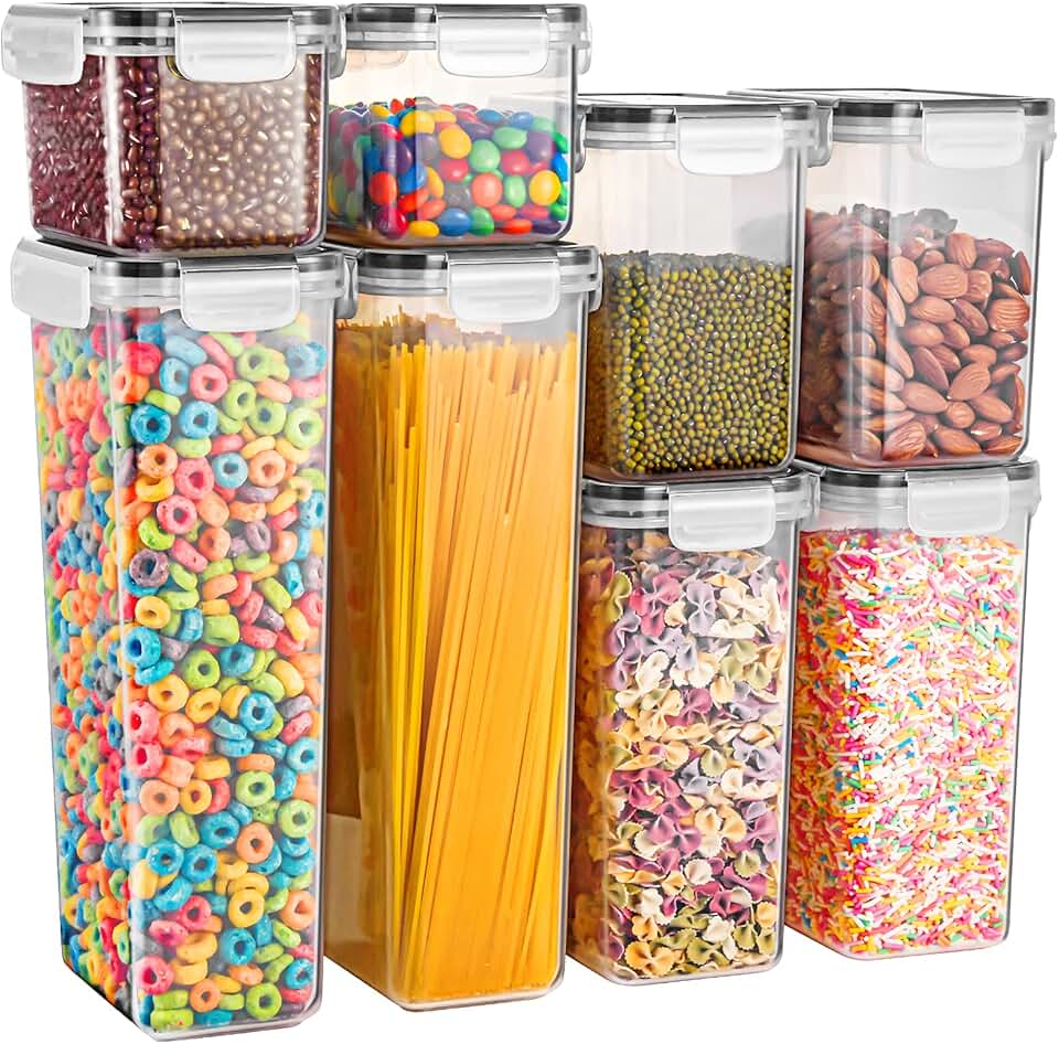 Amazon.ca Plastic Storage Containers with Lids