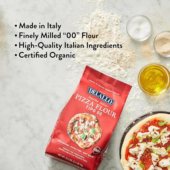 Delallo Flour Type 00 Org 17.6oz
