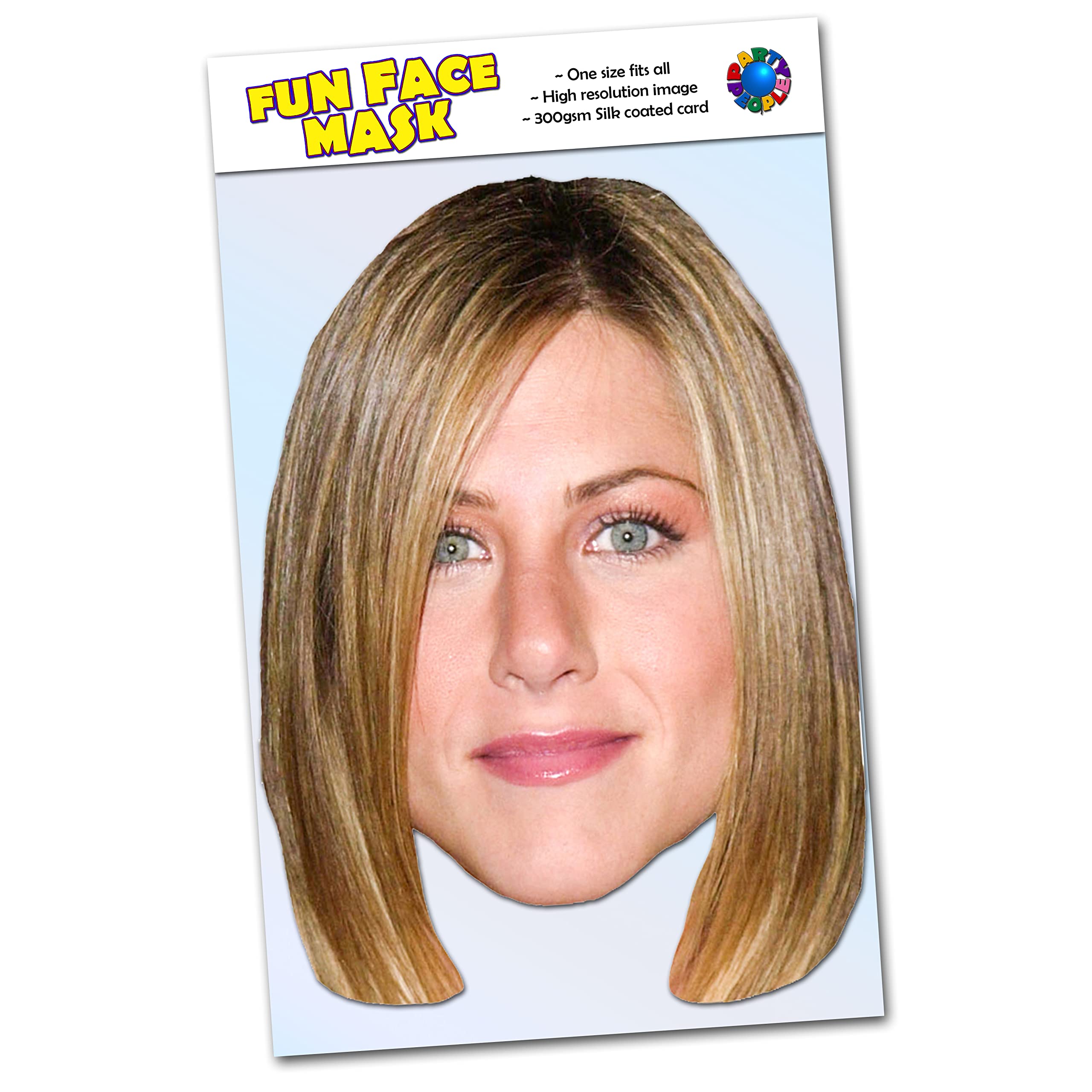 Party People 1 x Jennifer Aniston - Celebrity Face Mask - Ready To Wear - Jennifer A