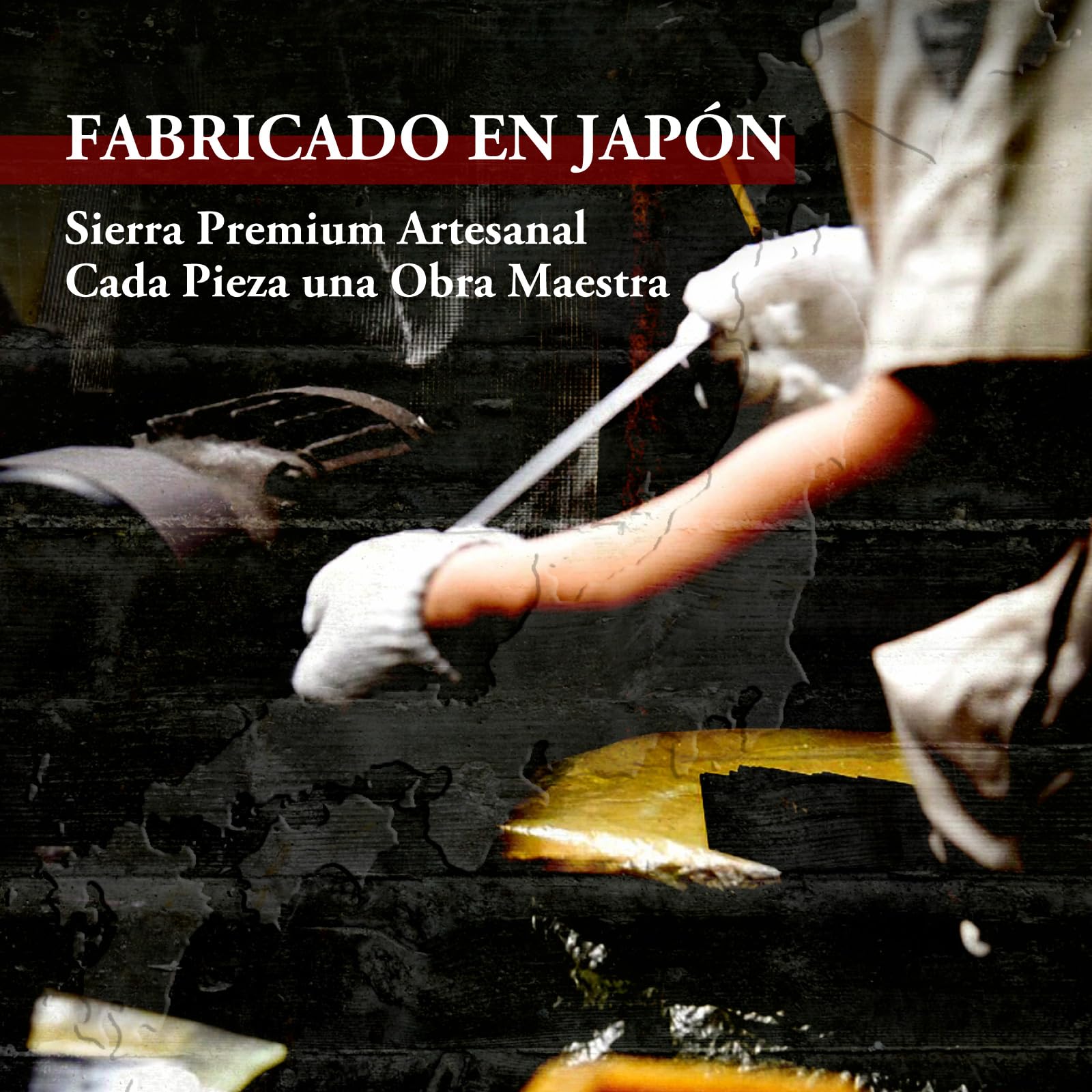 SUIZAN Ryoba Serrucho Japonés de Doble Filo 210mm para Madera Dura - Sierra de Tracción Profesional a Mano y Herramientas de Carpintería